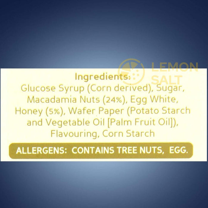 Sally Williams Soft Nougat Pieces with Macadamia Nuts (150g)