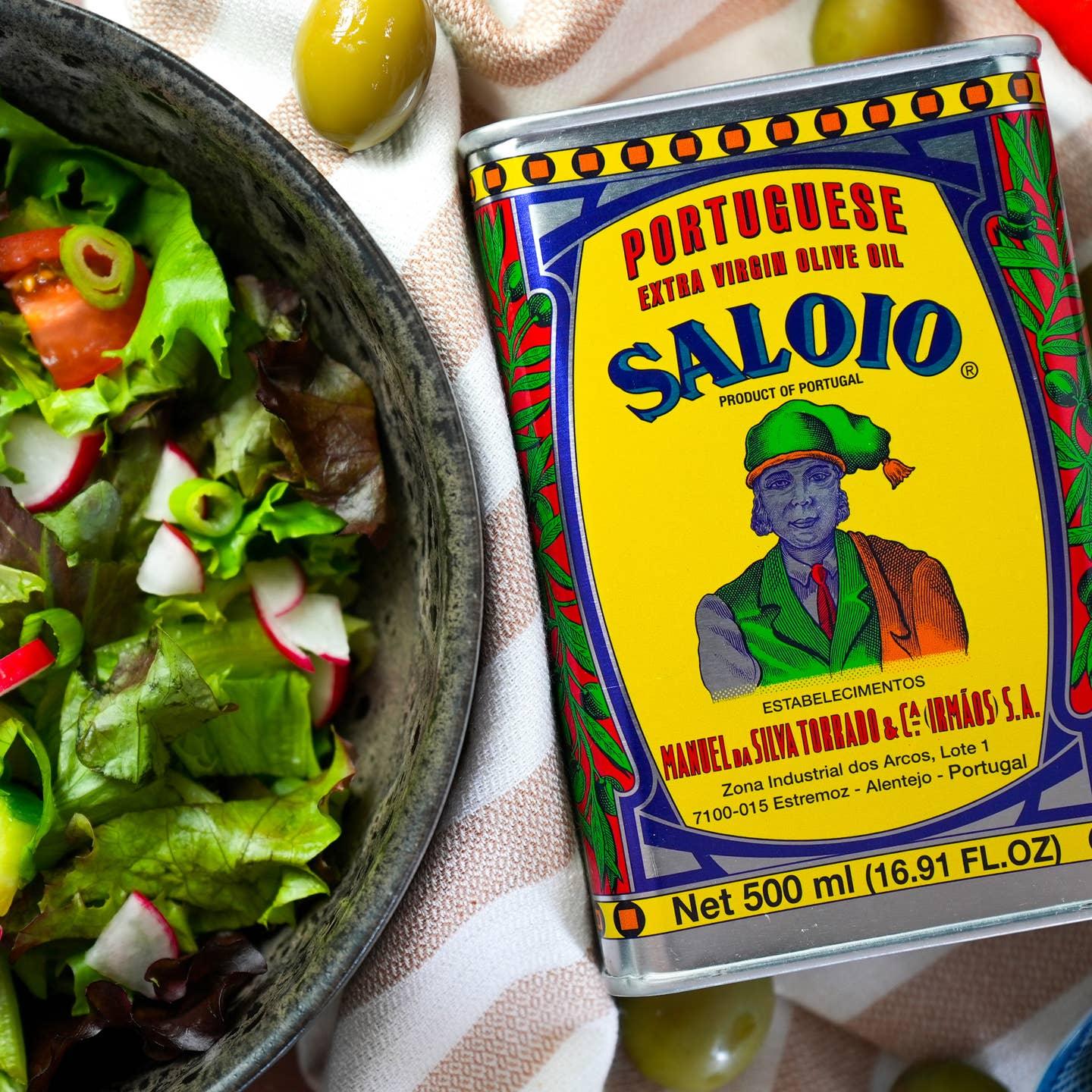 Saloio Extra Virgin Olive Oil (500ml) - LemonSalt