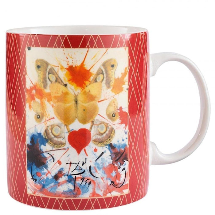 Salvador Dali Butterfly Valentine Mug