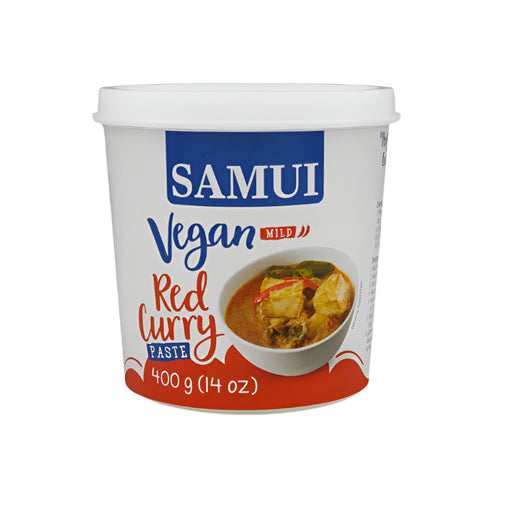 Samui Vegan Mild Thai Red Curry Paste (400g) - LemonSalt