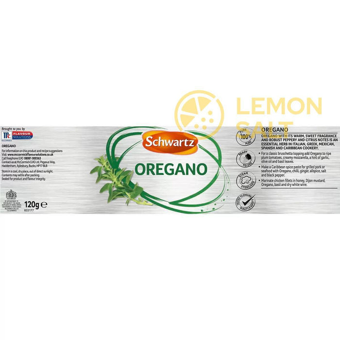 Schwartz Oregano (120g)