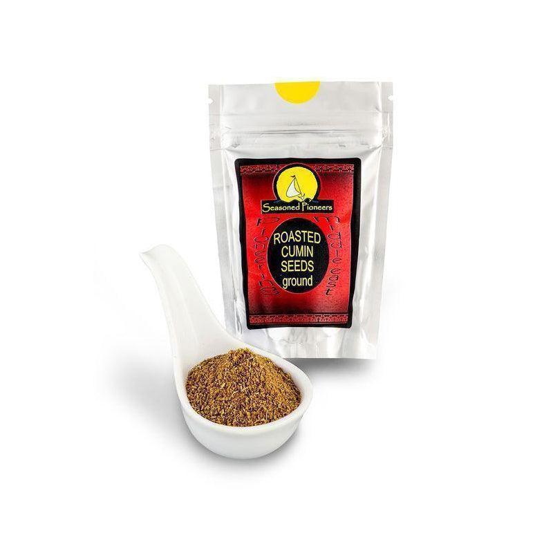 Seasoned Pioneers Roasted Cumin Seeds Ground (34g) - LemonSalt