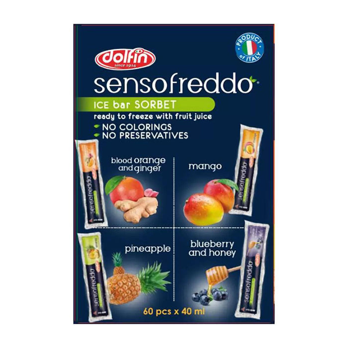 Sensofreddo Fruit Ice Lollies (60x40ml) - LemonSalt
