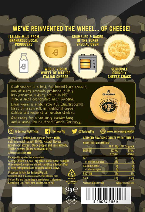 Serious Pig Snacking Cheese Truffle (24g) - LemonSalt