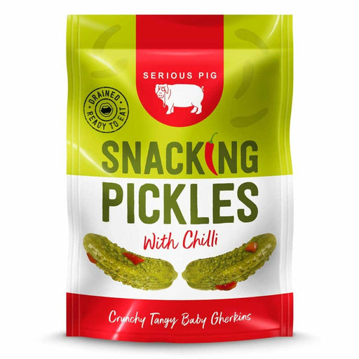 Serious Pig Snacking Pickles With Chilli (40g) - LemonSalt
