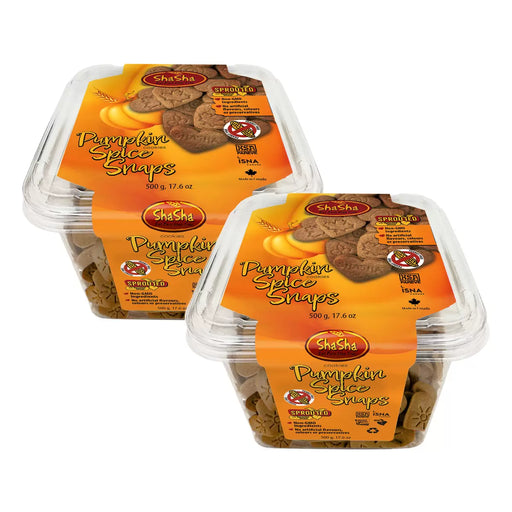 ShaSha Pumpkin Spice Snaps (2x500g) - LemonSalt
