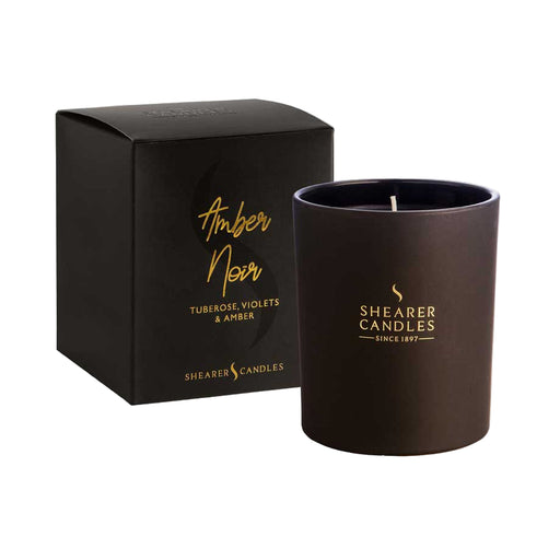 Shearer Candles Amber Noir Jar Candle in Gift Box - LemonSalt