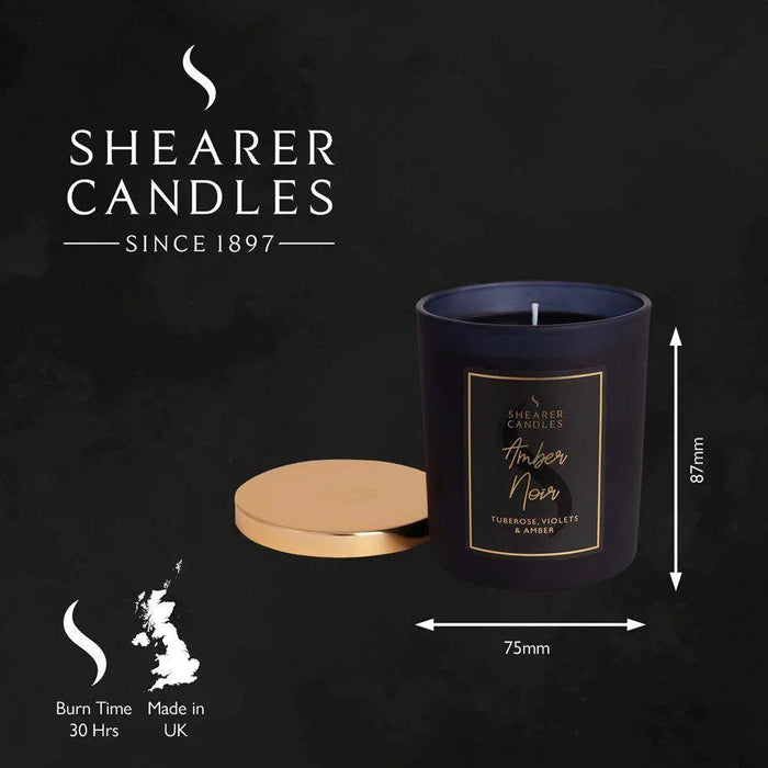 Shearer Candles - Amber Noir Jar Candle | {{ collection.title }}