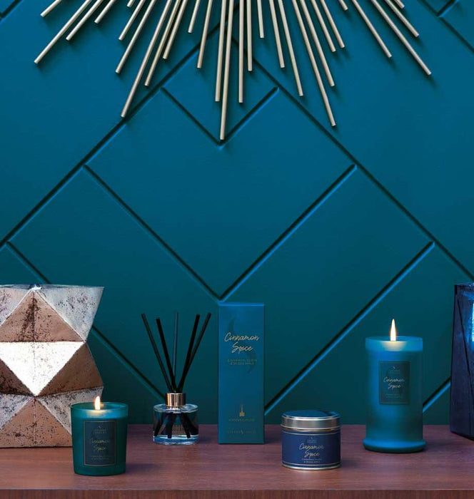 Shearer Candles Cinnamon Spice Large Tin Candle - LemonSalt