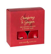 Shearer Candles Cranberry and Ginger Tealights