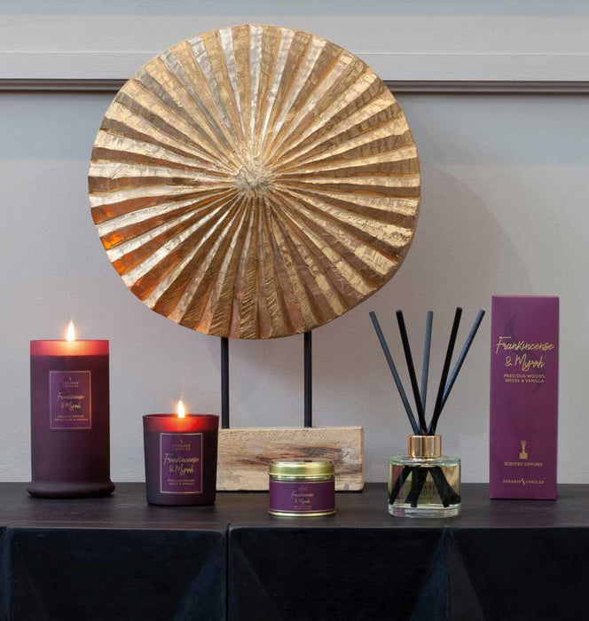 Shearer Candles Frankincense and Myrrh Large Tin Candle - LemonSalt