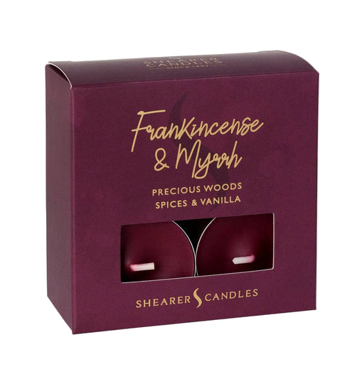 Shearer Candles Frankincense and Myrrh Tealights - LemonSalt