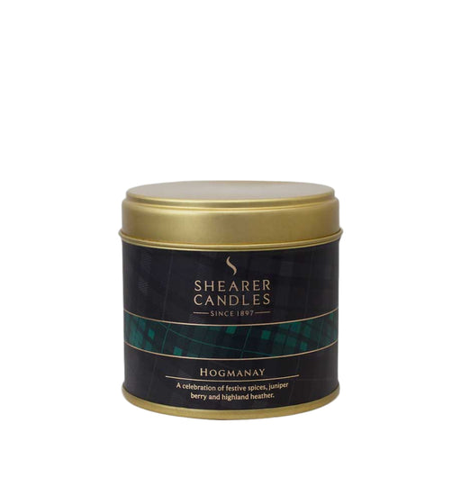 Shearer Candles Hogmanay Tin Candle - LemonSalt