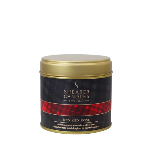 Shearer Candles Red Red Rose Tin Candle - LemonSalt