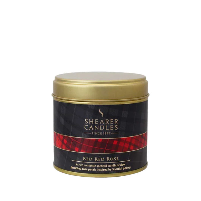 Shearer Candles Red Red Rose Tin Candle - LemonSalt
