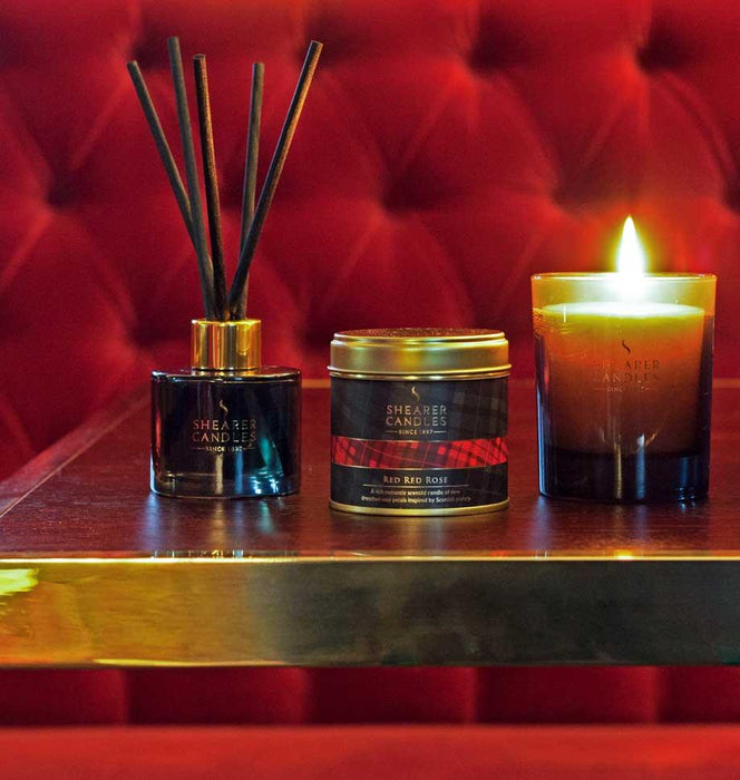 Shearer Candles Red Red Rose Tin Candle - LemonSalt