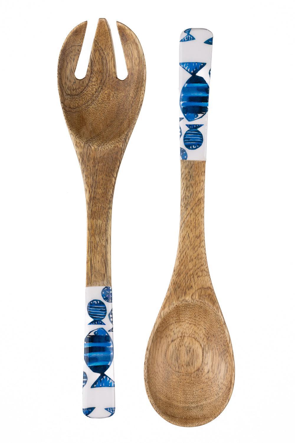 Shoeless Joe Barrier Reef Salad Servers