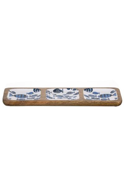 Shoeless Joe Barrier Reef Three Square's Tray | {{ collection.title }}