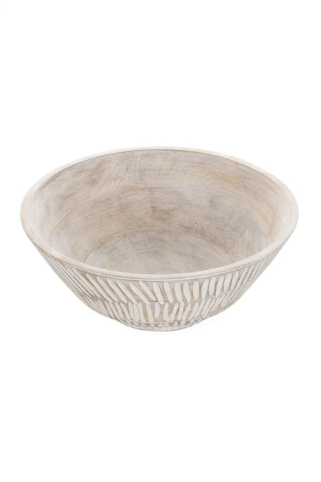 Shoeless Joe Bleached Mango Bowl 30cm