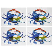 Shoeless Joe Blue Crab Cork Backed Placemats (4)