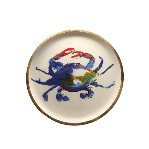 Shoeless Joe Blue Crab Platter (30cm) - LemonSalt