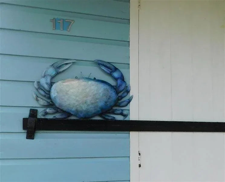 Shoeless Joe Blue Crab Wall Art - LemonSalt