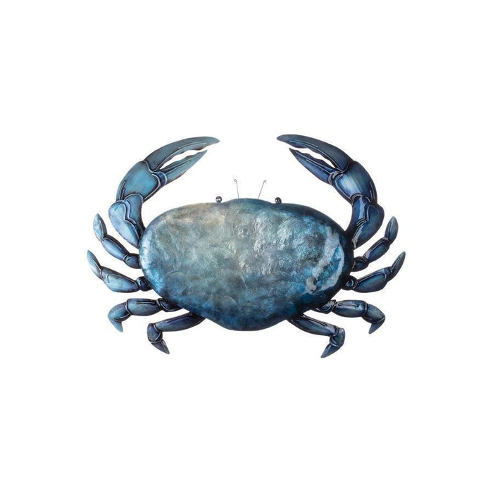 Shoeless Joe Blue Crab Wall Art - LemonSalt