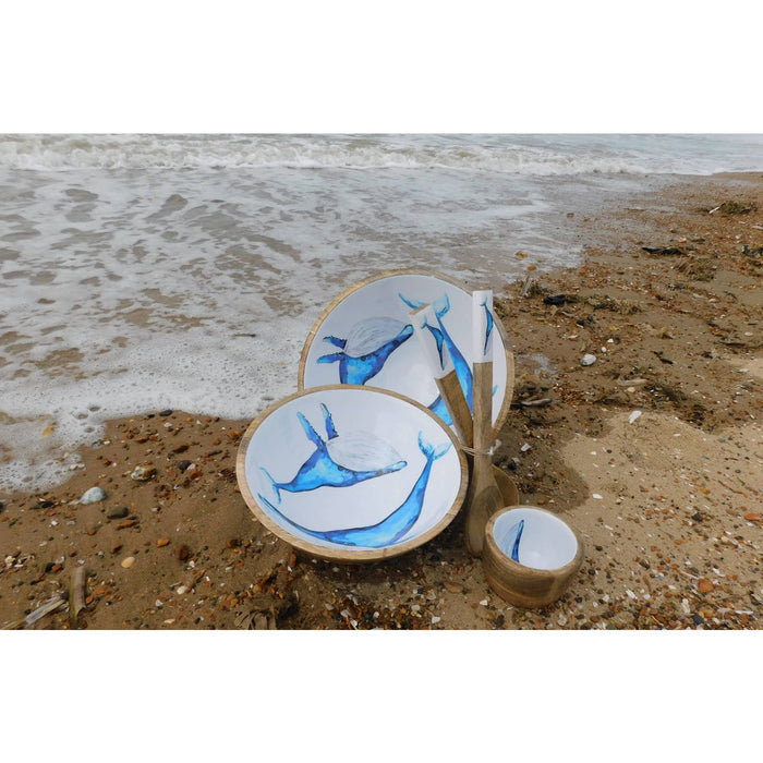 Shoeless Joe Blue Whale Bowl (25cm)