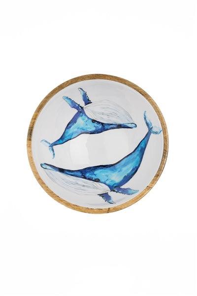 Shoeless Joe Blue Whale Bowl (25cm)