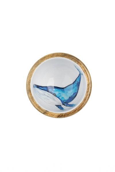 Shoeless Joe Blue Whale Nut Bowl (10cm)