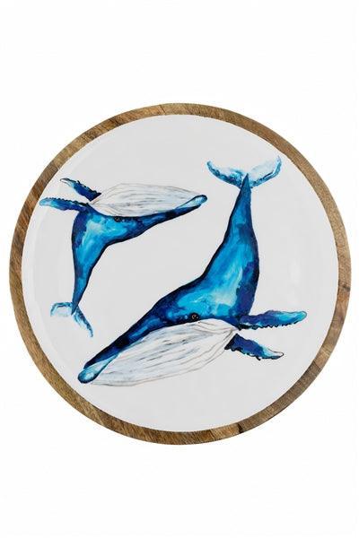 Shoeless Joe Blue Whale Tray