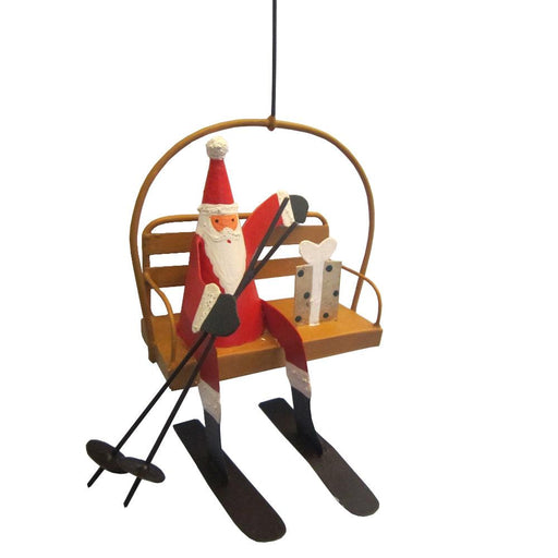 Shoeless Joe Chair Lift Santa Christmas Tree Decoration | {{ collection.title }}