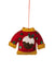 Shoeless Joe Christmas Tree Decorations - Xmas Pudding Jumper | {{ collection.title }}