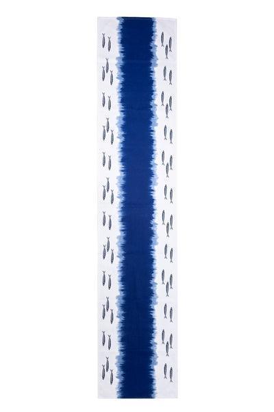 Shoeless Joe Dip Dye Table Runner