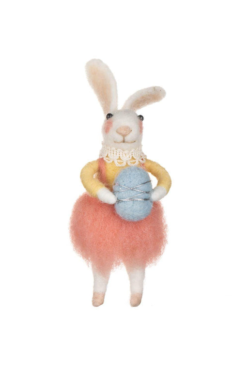 Shoeless Joe Fluffy Pink Skirt Bunny | {{ collection.title }}