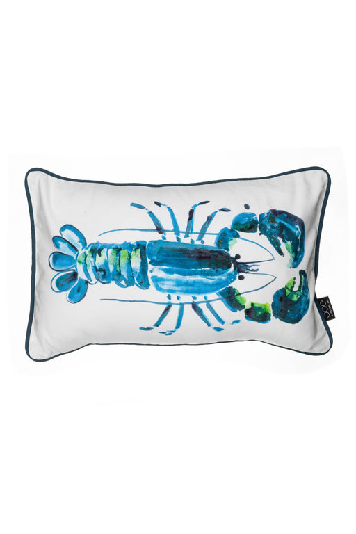Shoeless Joe Lobster Landscape Cushion - LemonSalt