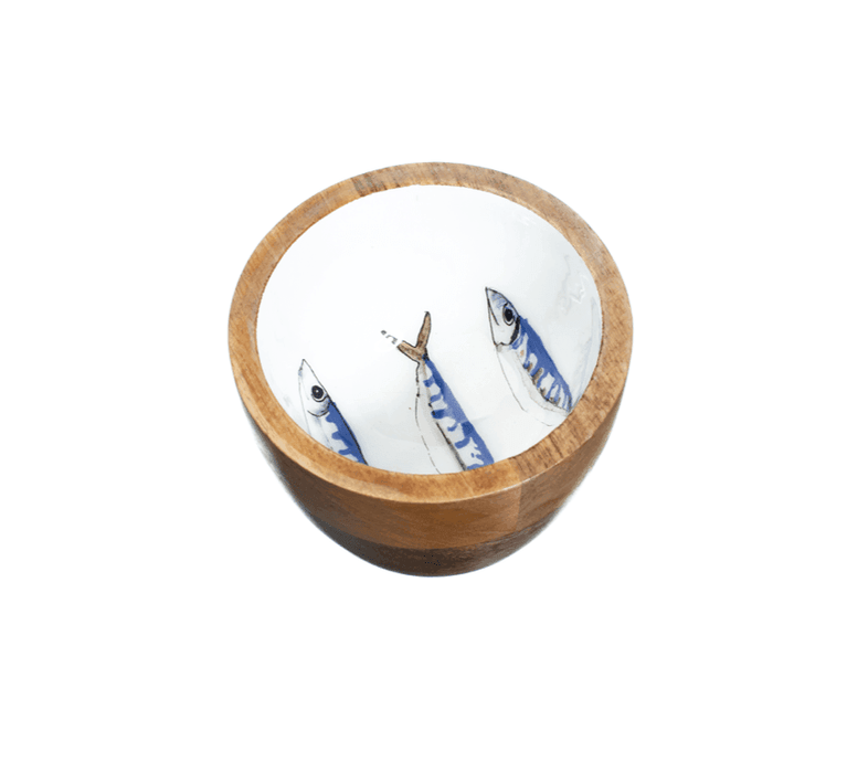 Shoeless Joe Mackerel Nut Bowl 10cm