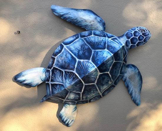 Shoeless Joe Sea Turtle Wall Art | {{ collection.title }}