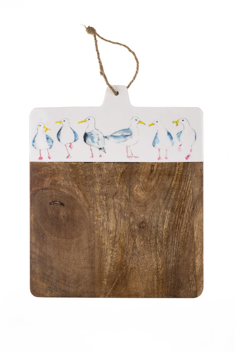 Shoeless Joe Seagull Chopping Board