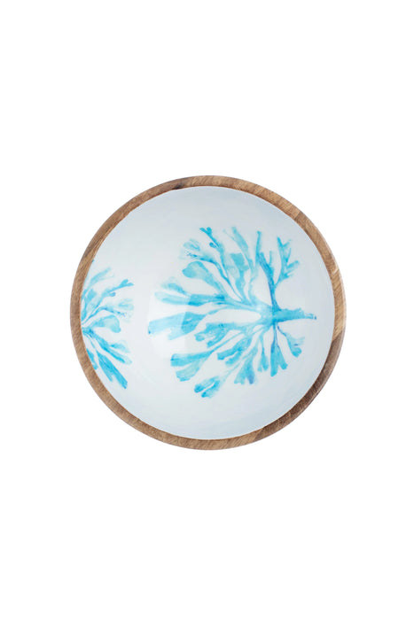 Shoeless Joe Seaweed Mango Wood Bowl 25cm