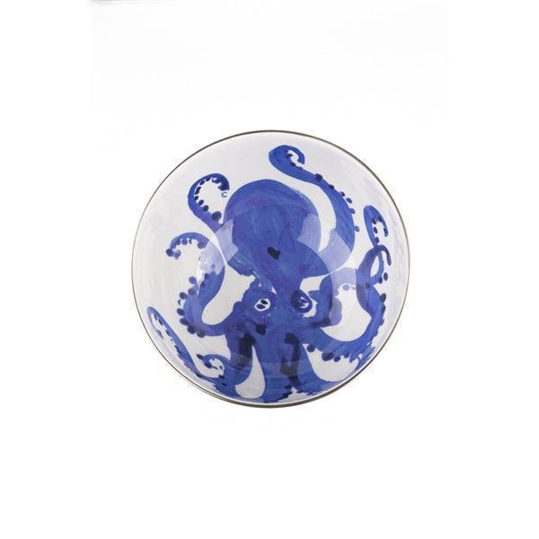 Shoeless Joe Stainless Steel Octopus Bowl (24.5cm) - LemonSalt