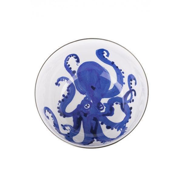 Shoeless Joe Stainless Steel Octopus Bowl (28.5cm) - LemonSalt