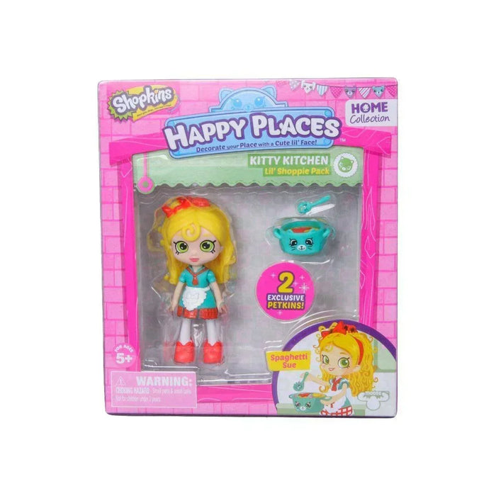 Shopkins Happy Places Lil' Shoppie Dolls - Assorted 5-Pack | Collectible Miniature Dolls - LemonSalt