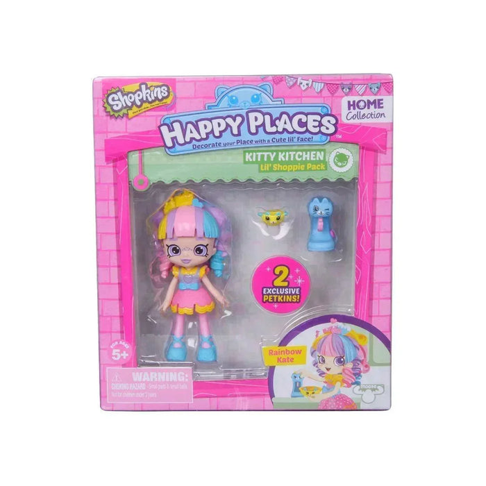 Shopkins Happy Places Lil' Shoppie Dolls - Assorted 5-Pack | Collectible Miniature Dolls - LemonSalt