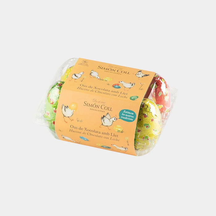 Simon Coll Milk Chocolate Eggs in a Egg Cup (6x25g)
