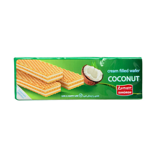 Simorgh Coconut Cream Filled Wafer (60g) - LemonSalt