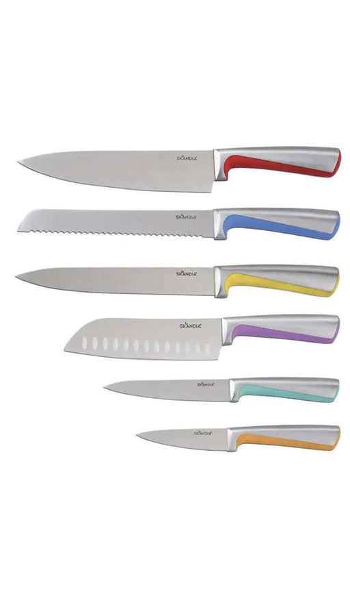  Skandia Sekai 5-piece Cutlery Set with Blade Guards : Home &  Kitchen