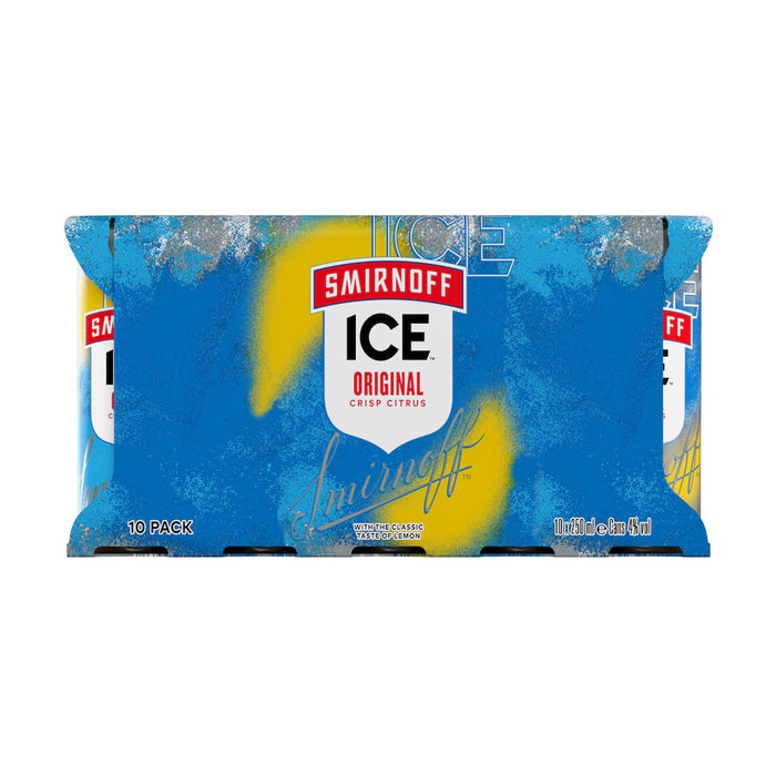 Smirnoff Ice Original Vodka Drink Can 4% Vol (10x250ml) - LemonSalt