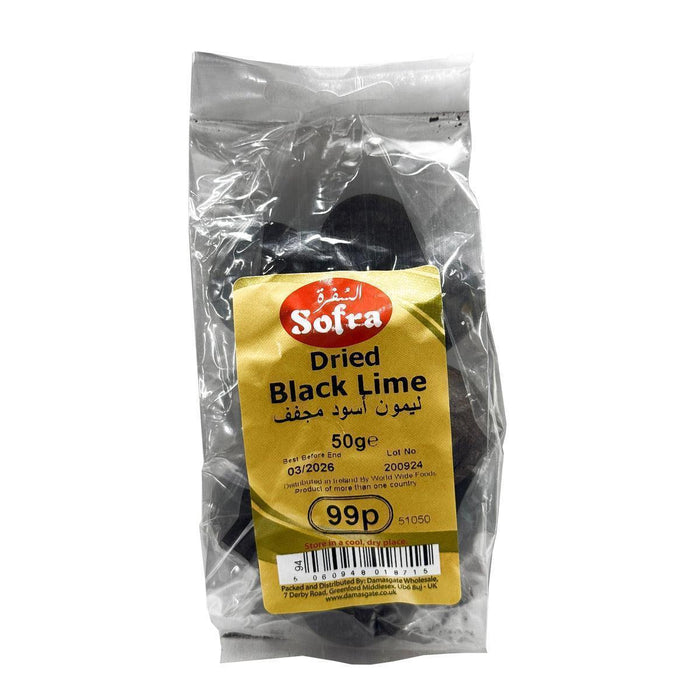 Sofra Dried Black Lime (50g) - LemonSalt