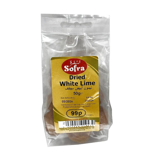 Sofra Dried White Lime (50g) - LemonSalt